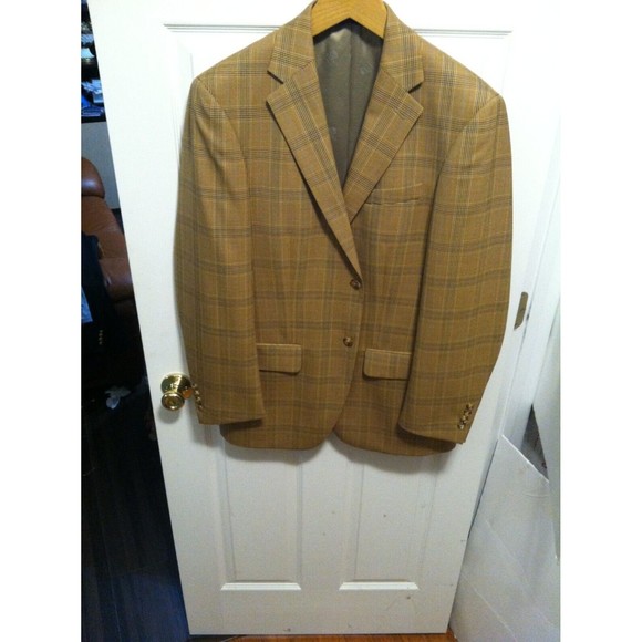 T.HARRIS LONDON MEN'S NEW 100%WOOL SPORT COAT JACKET BLAZER SIZE: 40R - Picture 2 of 6